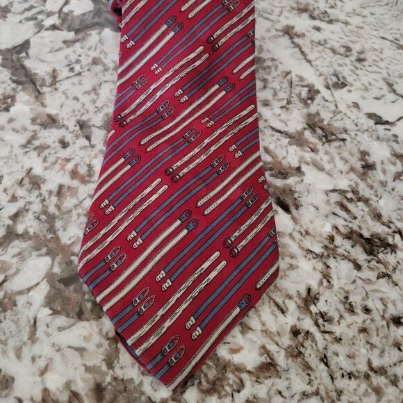 Nino Cerruti Tie 100% Silk - Picture 1 of 7
